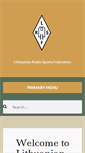 Mobile Screenshot of lrsf.lt
